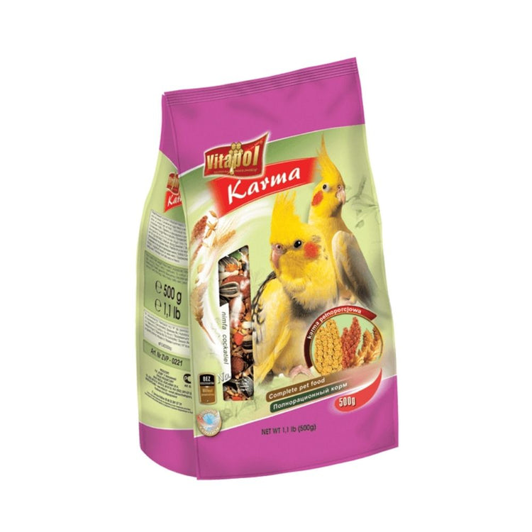 Vitapol Food For Cockatiel 500gms x 2No's