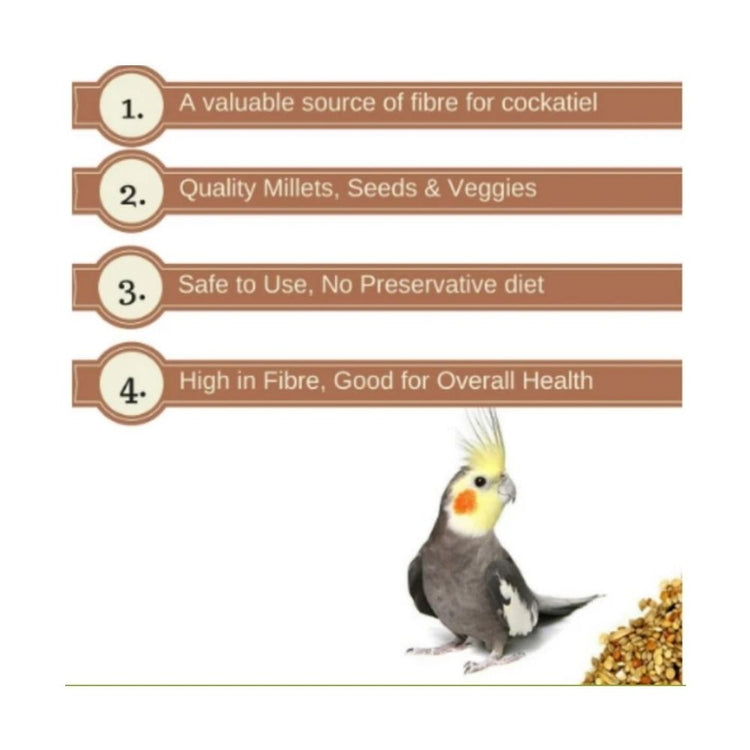 Vitapol Food For Cockatiel 500gms x 2No's