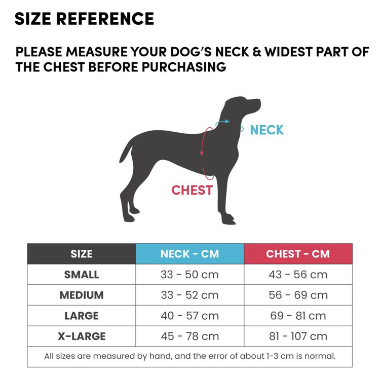 Whoof Whoof Chocker Fully Padded Harness For Dogs