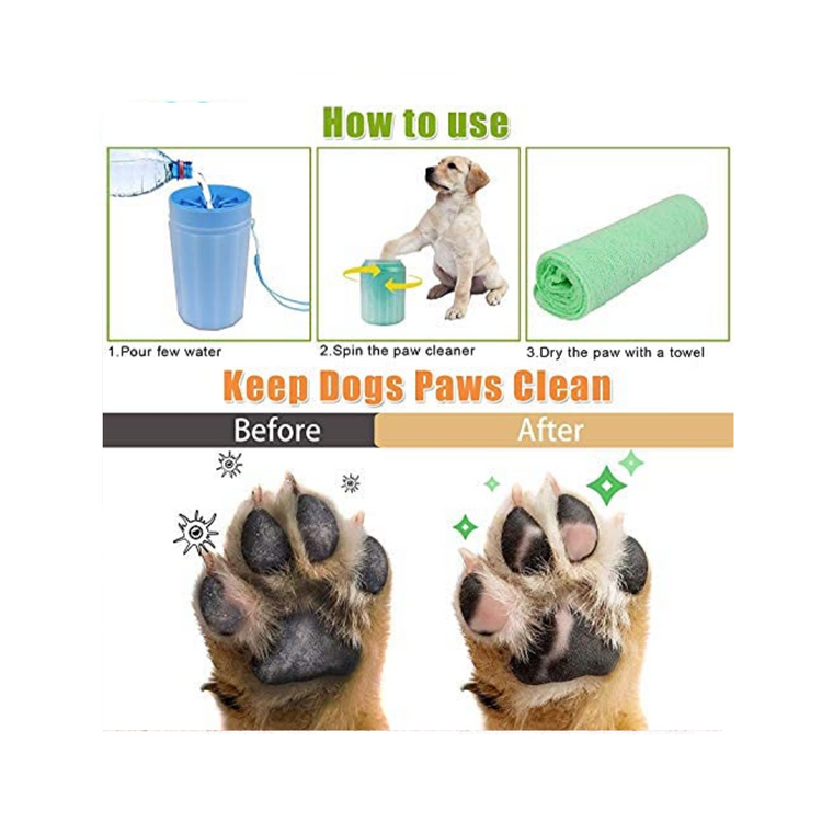 Dog Paw Cleaner For All Breeds