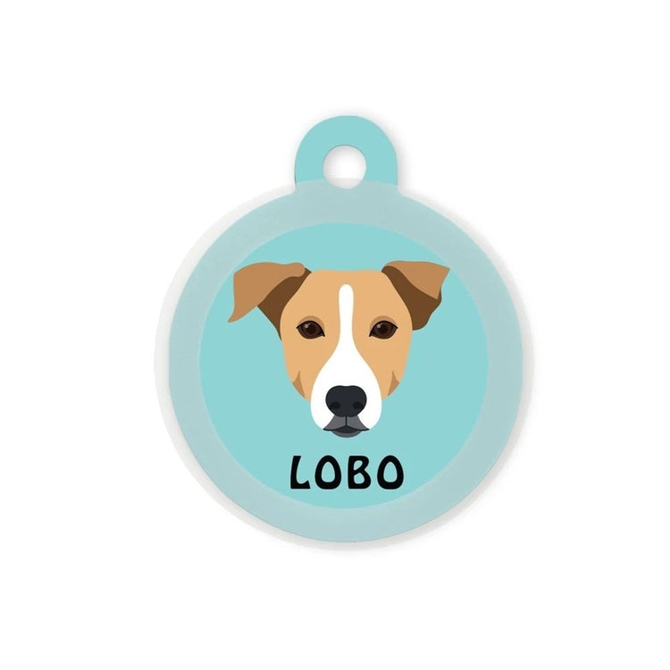 Taggie  Customized Dog Tag For Indies - Indie BRW (Ears Down)