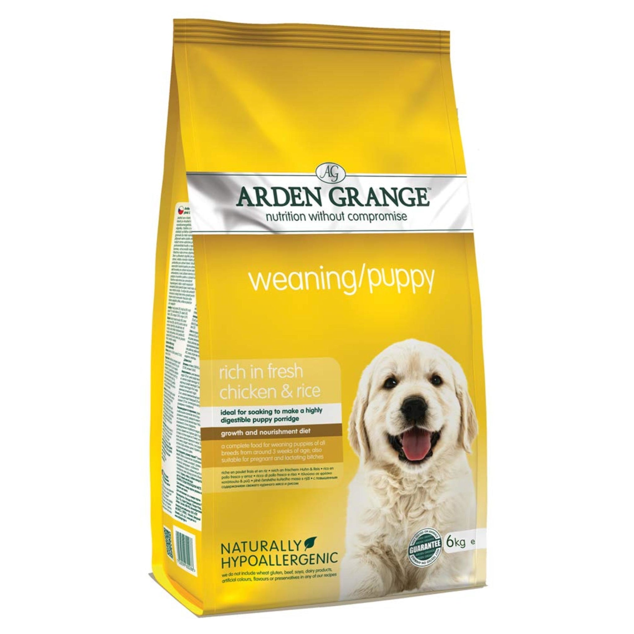Arden Grange Weaning/Puppy Fresh Chicken and Rice Dog Food