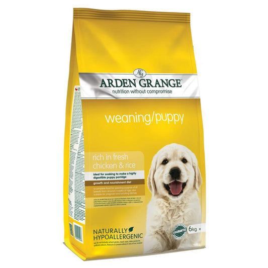 Arden Grange Weaning/Puppy Fresh Chicken and Rice Dog Food