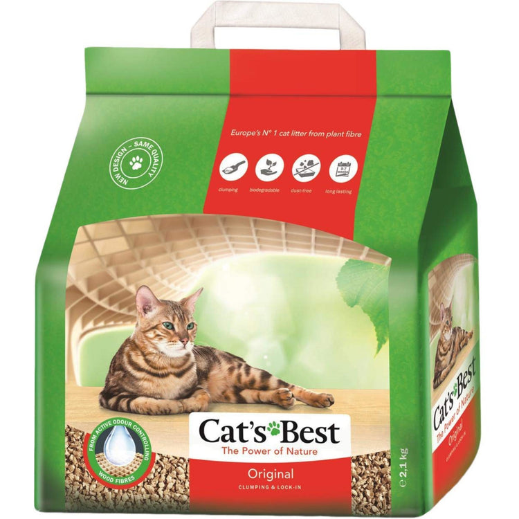 Cat's Best Original Cat Litter - 2.1 Kg