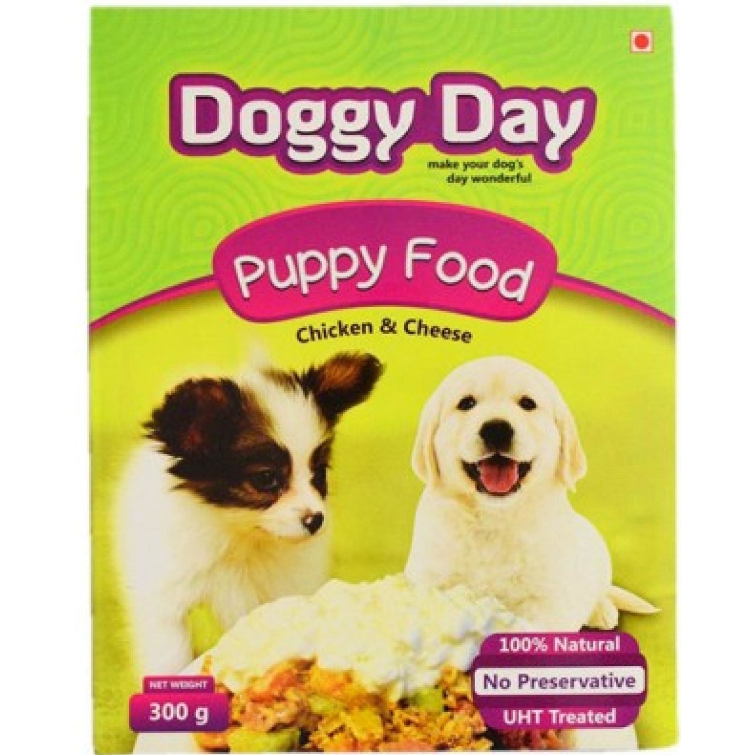 Doggy Day Puppy Food Chicken Cheese Gravy 100gm - 12packs
