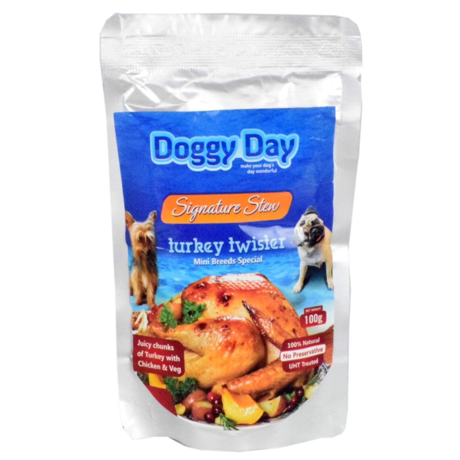 Doggy Day Turkey Twister Gravy 100gm - 12Packs