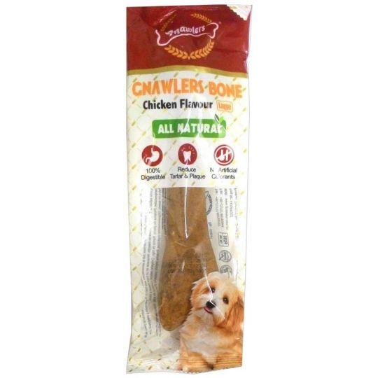 Gnawlers Bone Dog Chicken Flavor Chew Treat 95gm