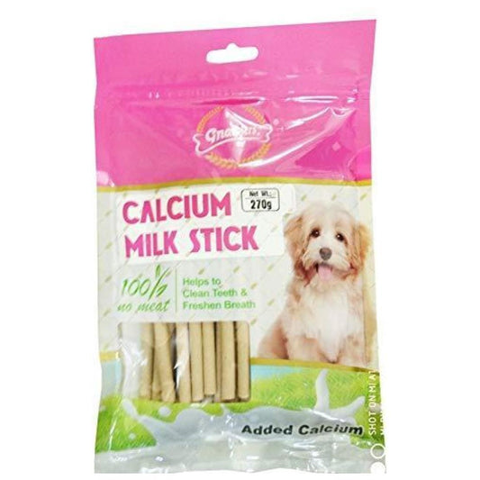 Gnawlers Calcium Milk Stick Dog Chew Treat