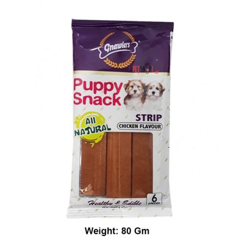 Gnawlers Dog Snack Wang Wang Strip Chew Treat - Pack Of 2