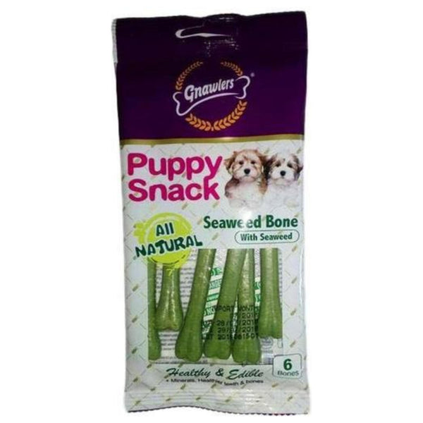 Gnawlers Seaweed Flavored Dog Chew Treat