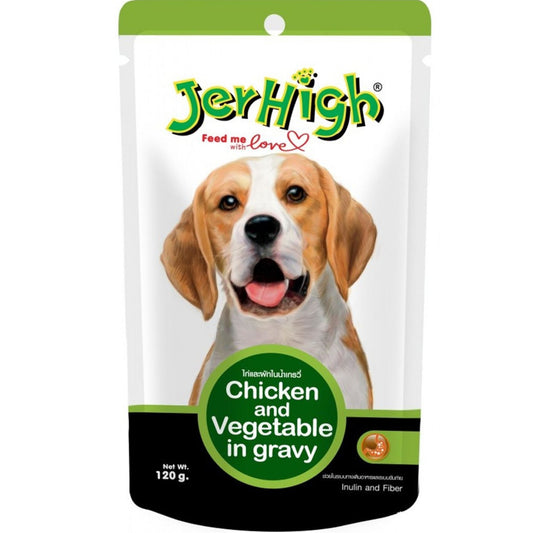 JerHigh Chicken & Vegtable Gravy 120 Gm