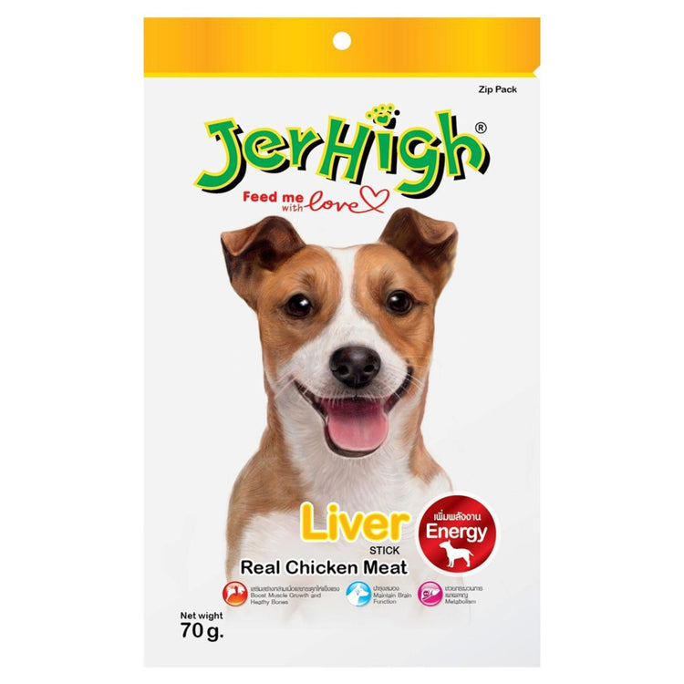 JerHigh Liver Stix Dog Treat 70 Gm