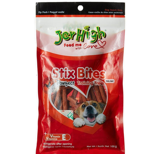 JerHigh Real Chicken Stix Bites Dog Treat 100 Gm