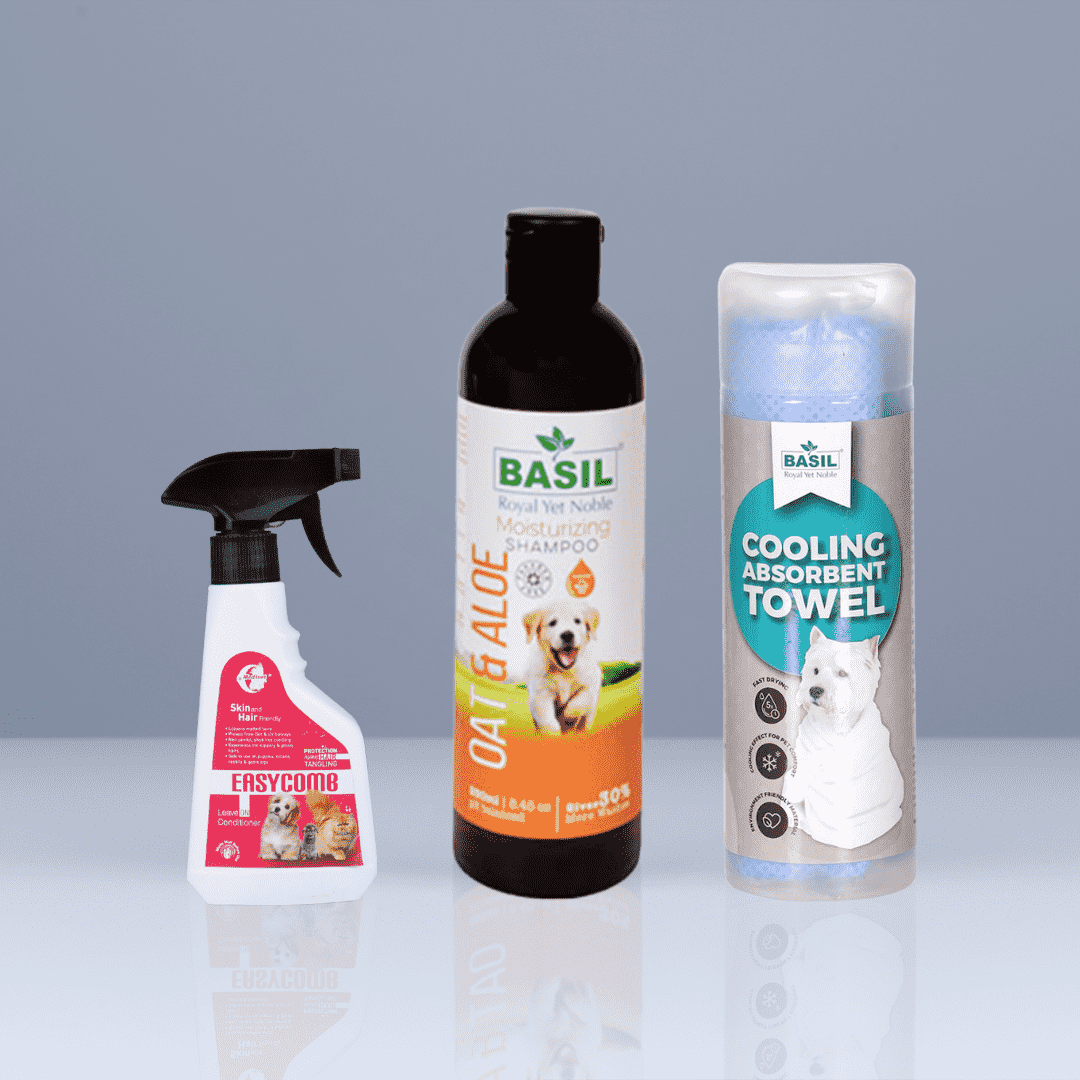 Basil Oatmeal Dog Hypoallergenic Shampoo
