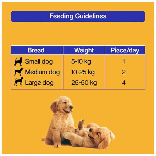 Pedigree Care and Treats Adult Meat Jerky Barbeque Chicken Chew Treat 80gm x 2no's