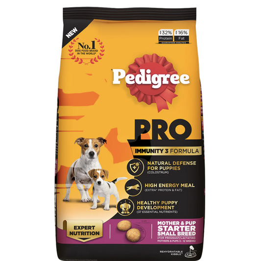 Pedigree PRO Mother & Puppy Starter Small Breed Dog Dry Food