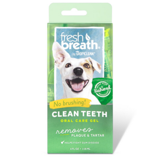 Tropiclean Fresh Breath Clean Teeth Brushing Gel For Dogs