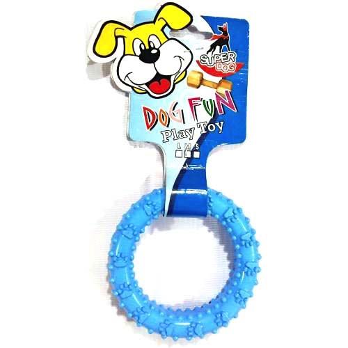 Super Dog Rubber Ring Toy Small